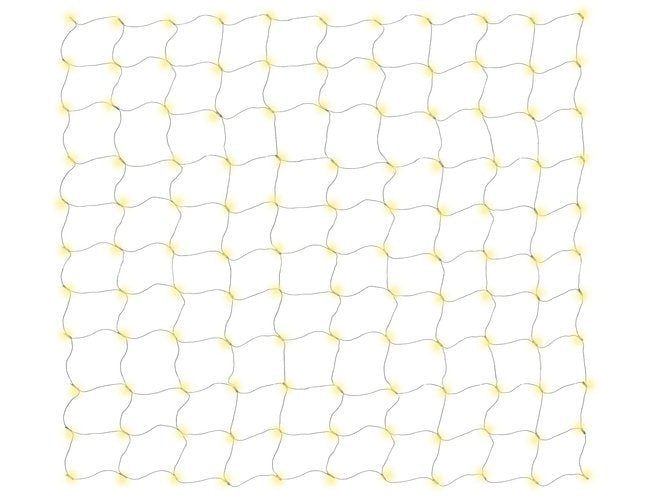 Rideau lumineux 160 LED - Blanc chaud 31 V