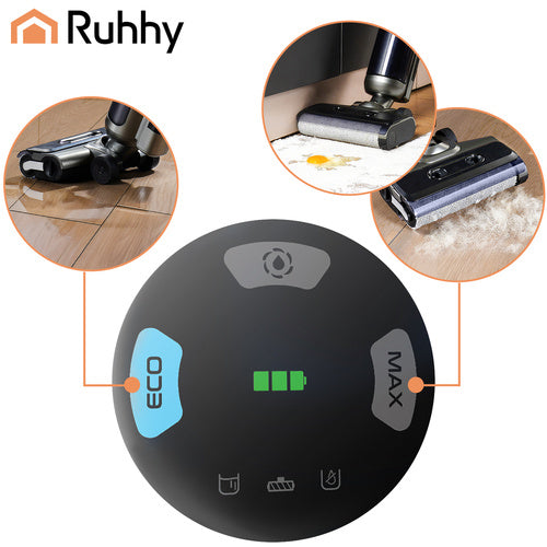 Aspirapolvere Lavapavimenti Ruhhy Lixo 200W Senza Fili a Batteria