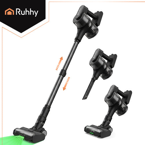 Aspirapolvere Cordless Ruhhy LunPro 400W Pieghevole con Luce LED