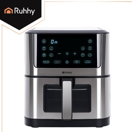 Friggitrice ad Aria Ruhhy 8L XXL 1800W 10 Programmi Display LED