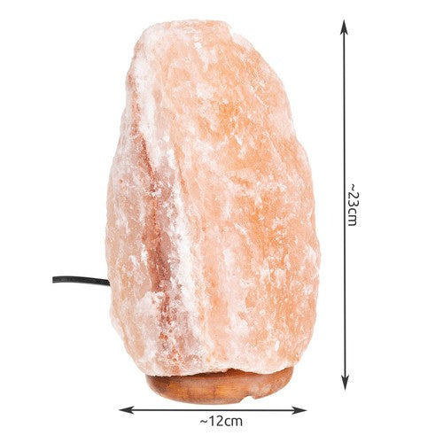 Lampada di sale ionizzatore d'aria 3-5 kg – luce regolabile, sale del Punjab Pakistan