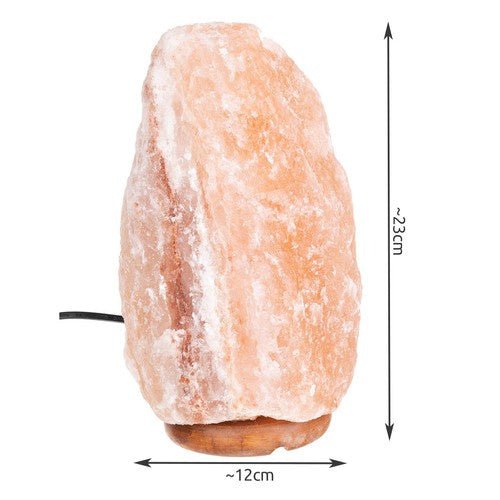 Lampada di sale ionizzatore d'aria 3-5 kg – luce regolabile, sale del Punjab Pakistan