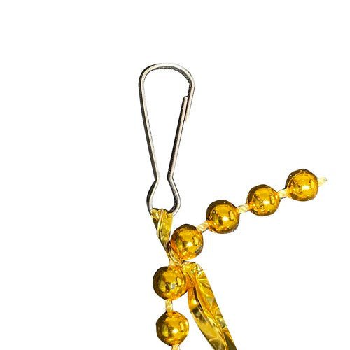 Babbo Natale su una Corda Decorazione Natalizia con Movimento e Musica, 100 cm