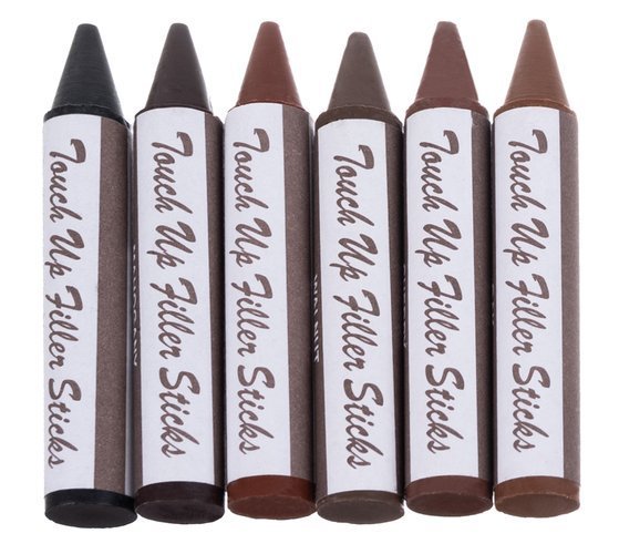 Kit de réparation de meubles/panneaux - 6 marqueurs