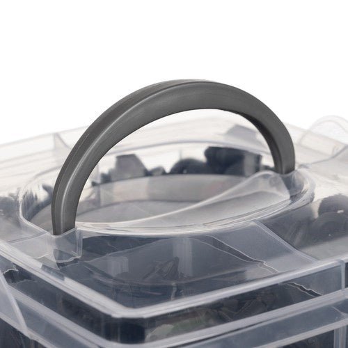 Kit clip fissaggio auto con estrattori 620 pezzi