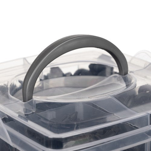 Kit clip fissaggio auto con estrattori 620 pezzi