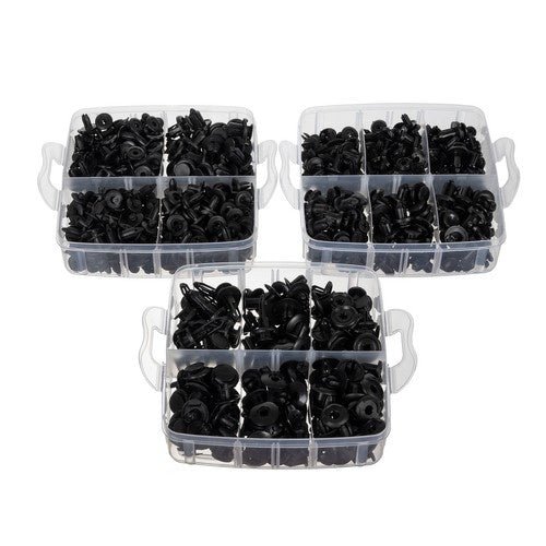 Kit clip fissaggio auto con estrattori 620 pezzi
