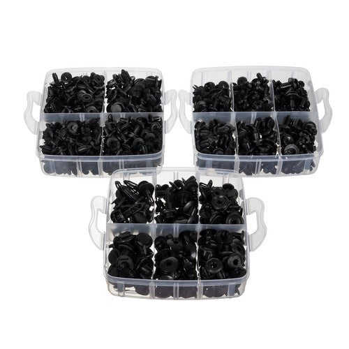 Kit clip fissaggio auto con estrattori 620 pezzi