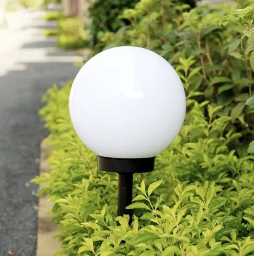 Lampade solari da giardino a sfera Gardlov set 6 pezzi con sensore crepuscolare