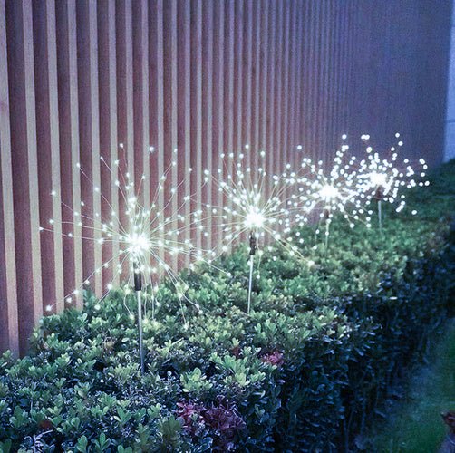 Lampade solari da giardino Gardlov effetto dente di leone 2 pezzi LED