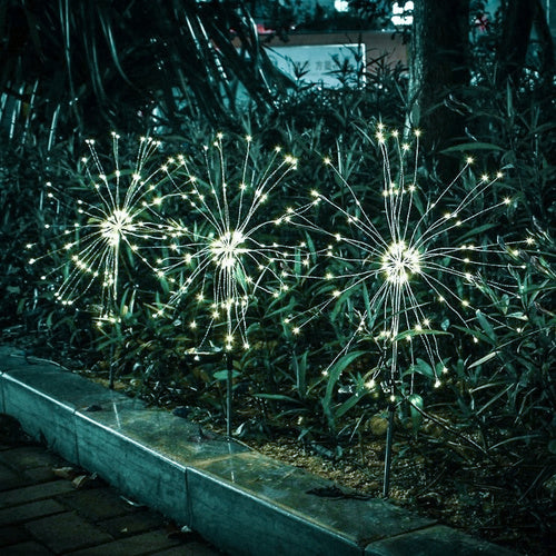 Lampade solari da giardino Gardlov effetto dente di leone 2 pezzi LED