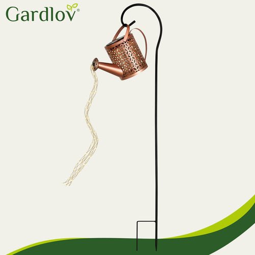 Lampada solare da giardino annaffiatoio Gardlov 60 LED effetto acqua