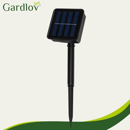 Ghirlanda solare Gardlov 7 m 50 LED luce calda IP65