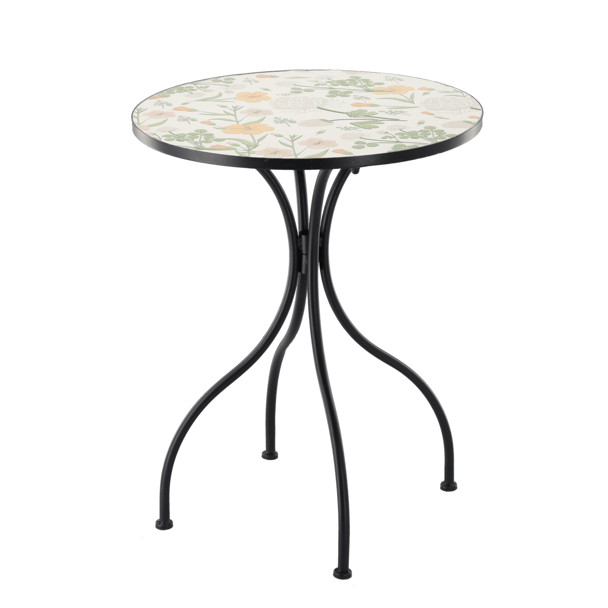 Set Sedie + Tavolo da Giardino Stile Mosaico