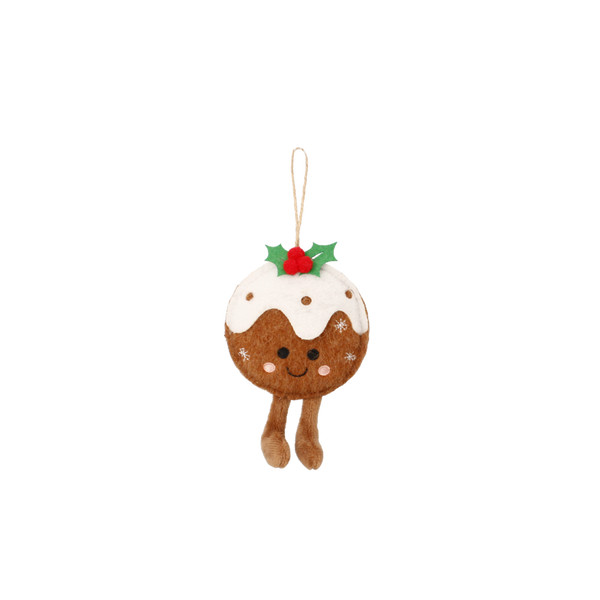 Pendente Natalizio Alberello o Pudding di Natale 10 x 10 / 10 x 15 cm