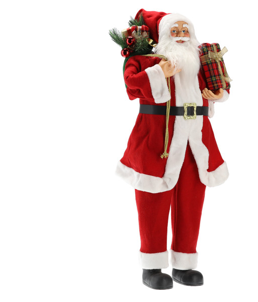 Babbo Natale Rosso in Piedi 90 cm