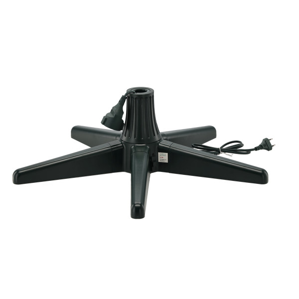 Supporto Girevole Elettrico 360° per Albero di Natale fino a 2,4 m