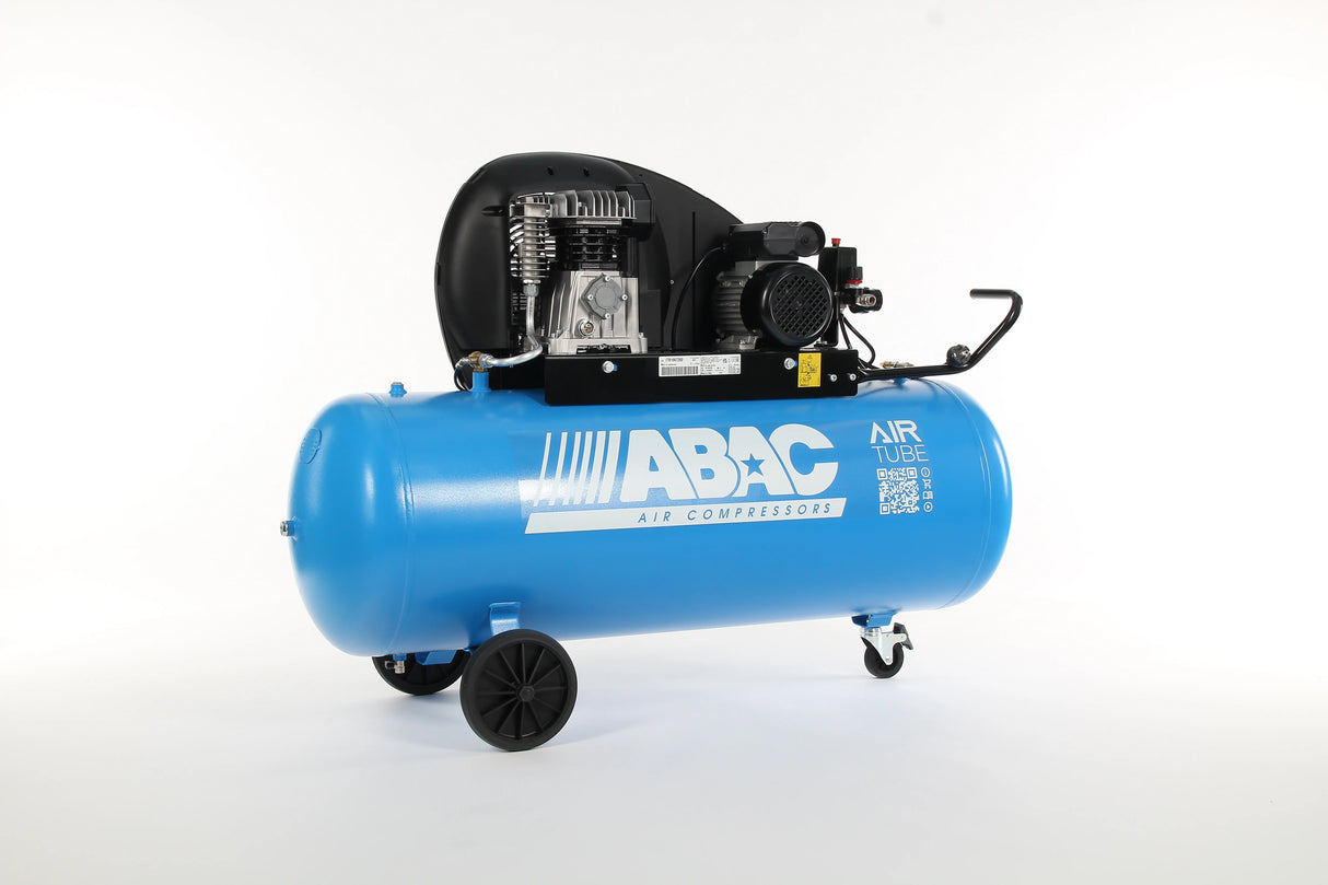 Compressore Aria ABAC EXT A29B 200 CM3 a cinghia serbatoio da 200 L e motore monofase da 3 Cv