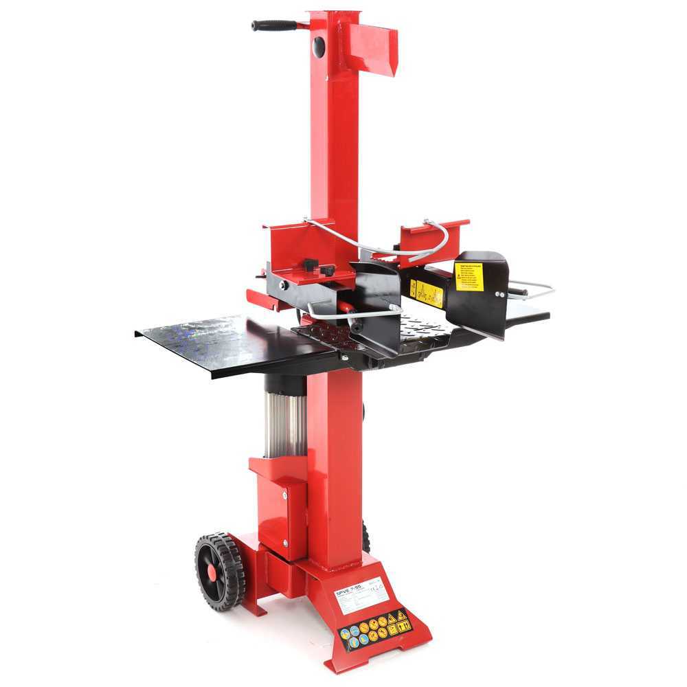 GeoTech SPVE 7-55 - Spaccalegna elettrico 7 Tonnellate- Verticale - 230V