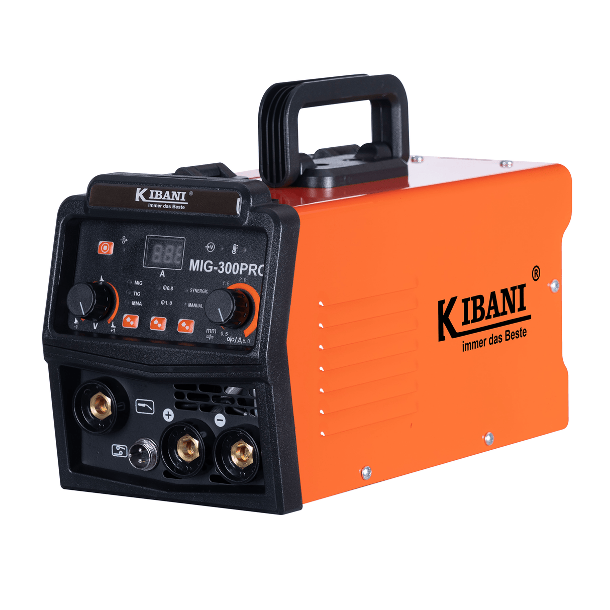 Saldatrice 3in1 Kibani 300Pro - Salda MIG TIG MMA 5 anni di garanzia - modello 2025