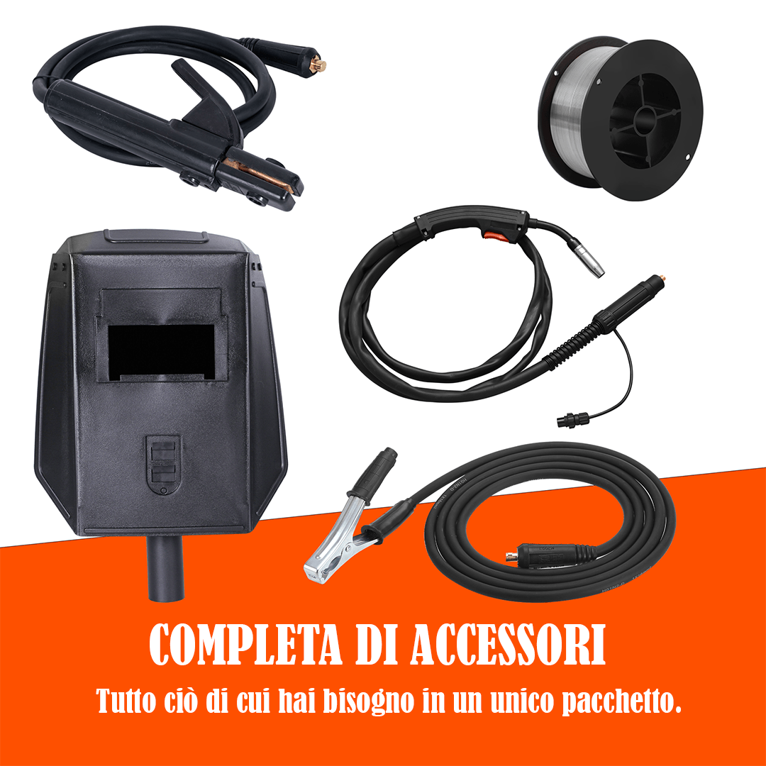 Saldatrice 3in1 Kibani 300Pro - Salda MIG TIG MMA 5 anni di garanzia - modello 2025