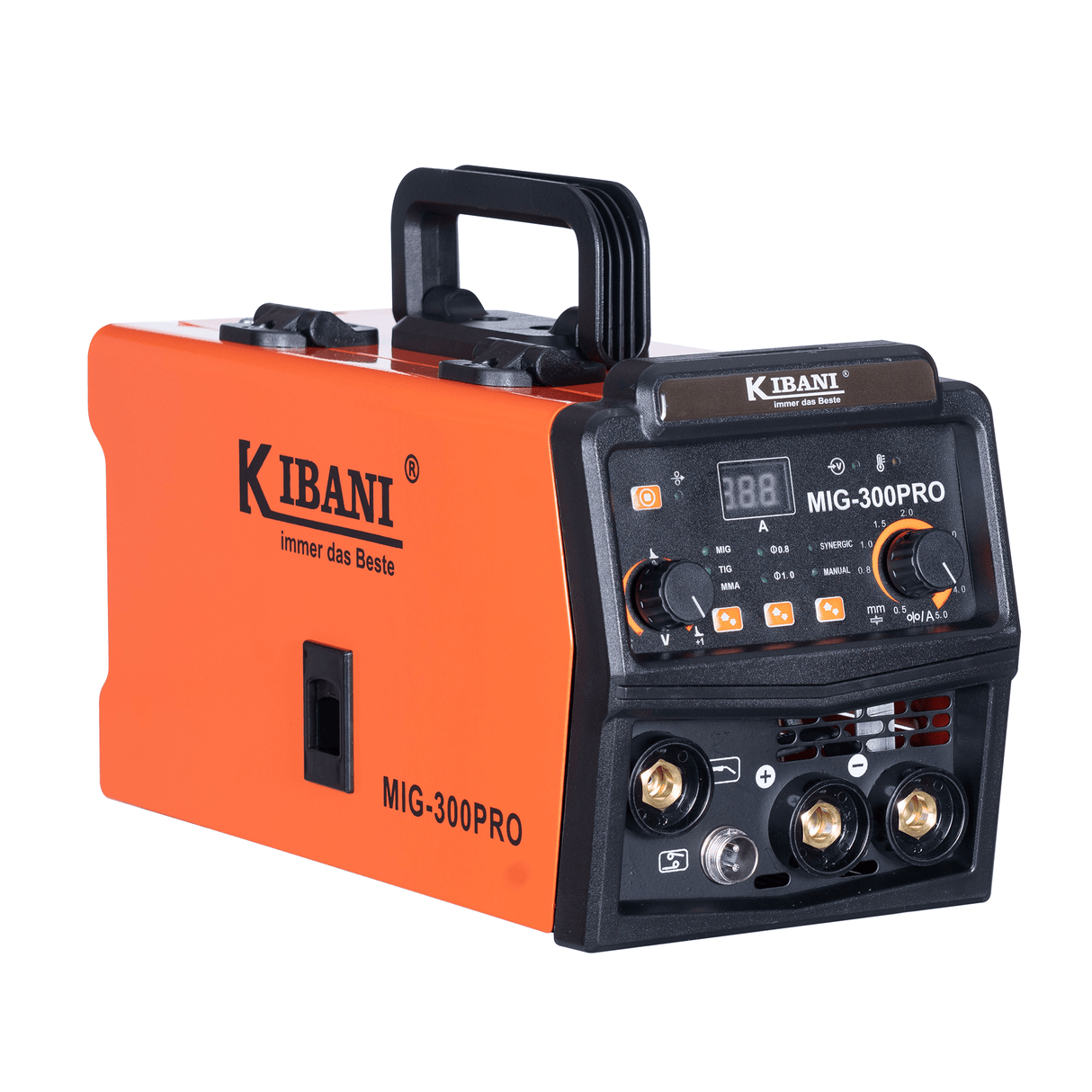 Saldatrice 3in1 Kibani 300Pro - Salda MIG TIG MMA 5 anni di garanzia - modello 2025