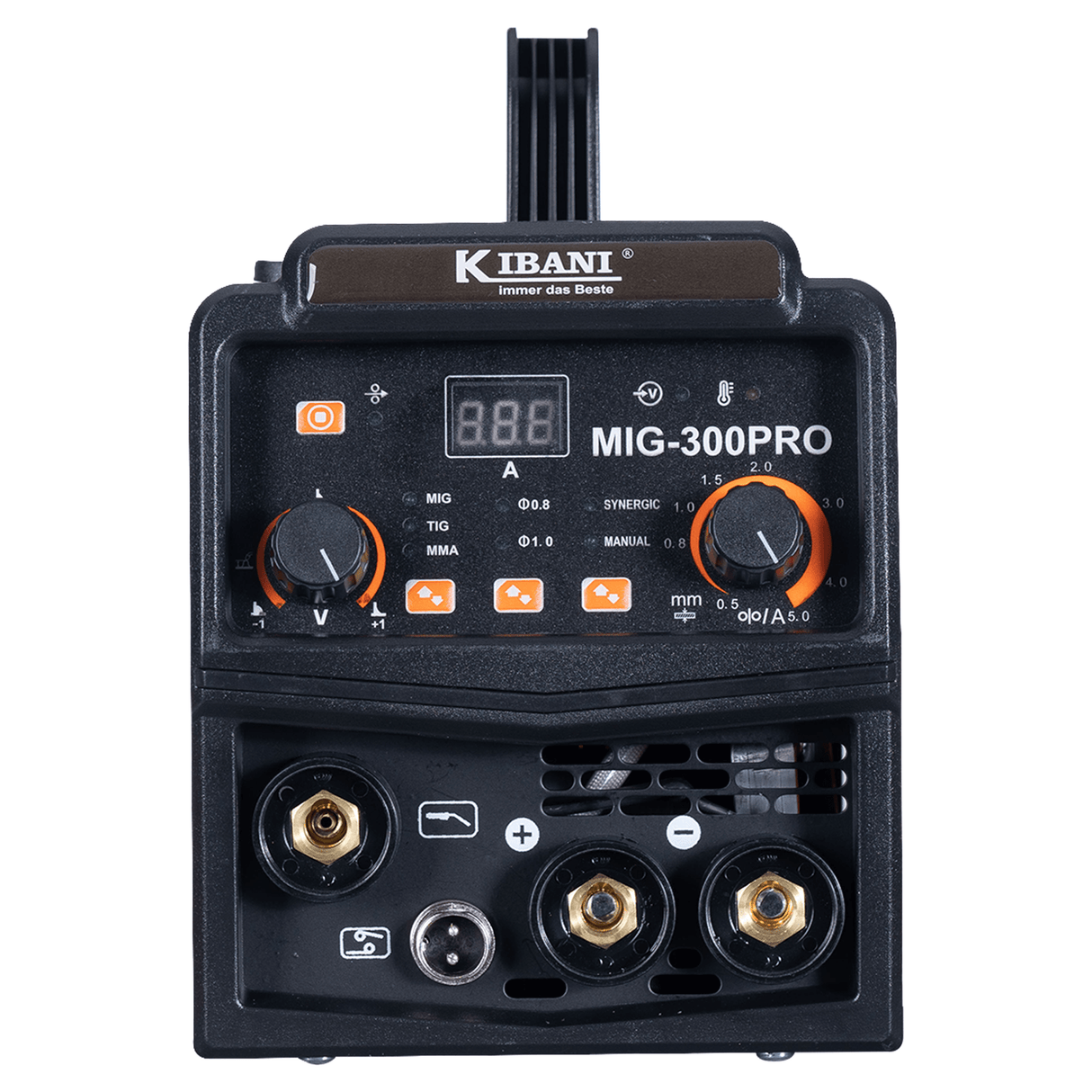 Saldatrice 3in1 Kibani 300Pro - Salda MIG TIG MMA 5 anni di garanzia - modello 2025
