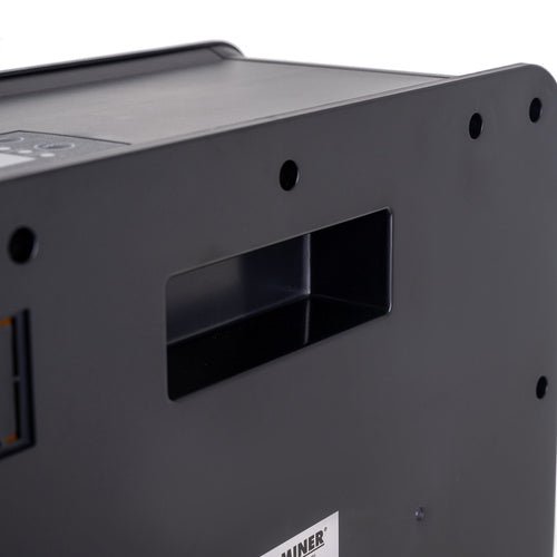 Termoventilatore con effetto fiamma 3D 2000W – PTC ceramico, telecomando, timer 24h