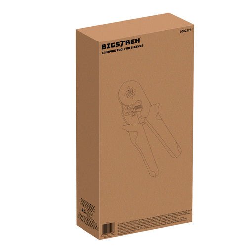 Pinza crimpatrice per capicorda 0,25-10 mm² – con 500 capicorda assortiti