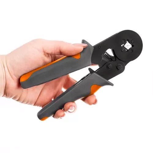 Pinza crimpatrice per capicorda 0,25-10 mm² – con 500 capicorda assortiti