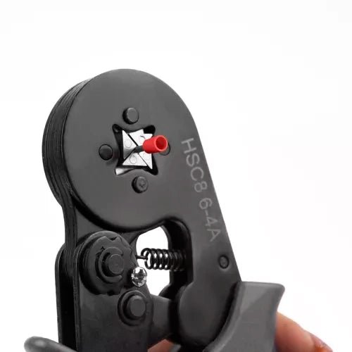 Pinza crimpatrice per capicorda 0,25-10 mm² – con 500 capicorda assortiti