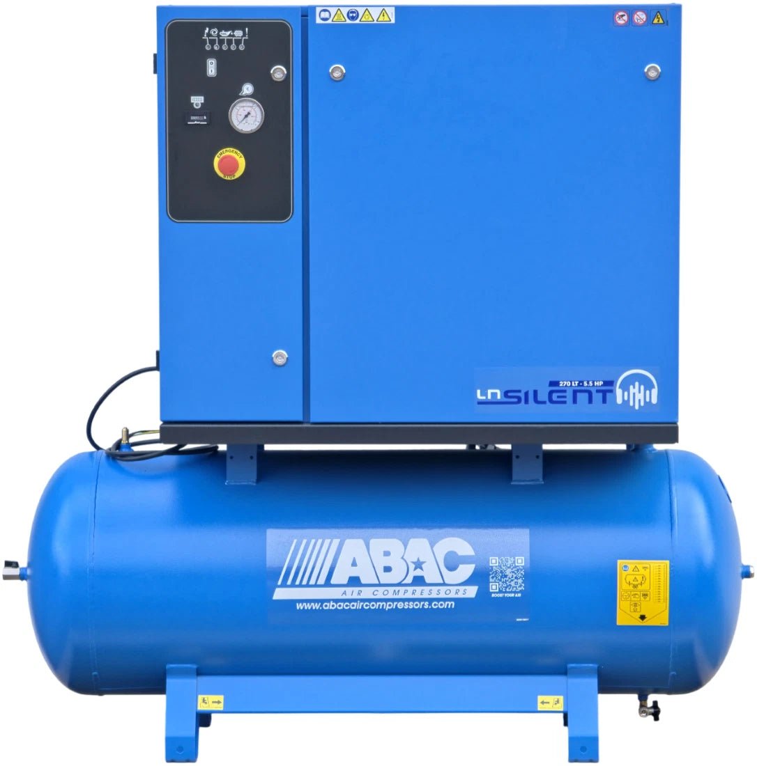 Compressore Silenziato ABAC LN2 B5900 270L 5,5Cv- 67dB