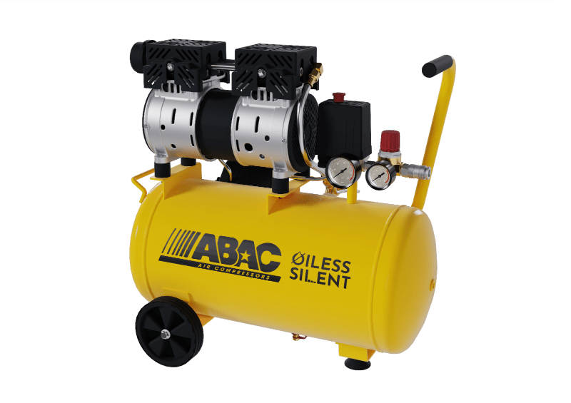 Compressore Silenziato ABAC Pole Position XT SIL 10 24L Senza Olio