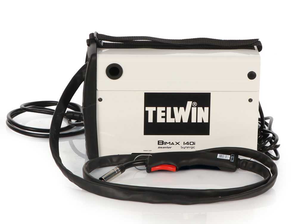 Saldatrice Telwin Bimax 140i Synergic Filo Flux 150A