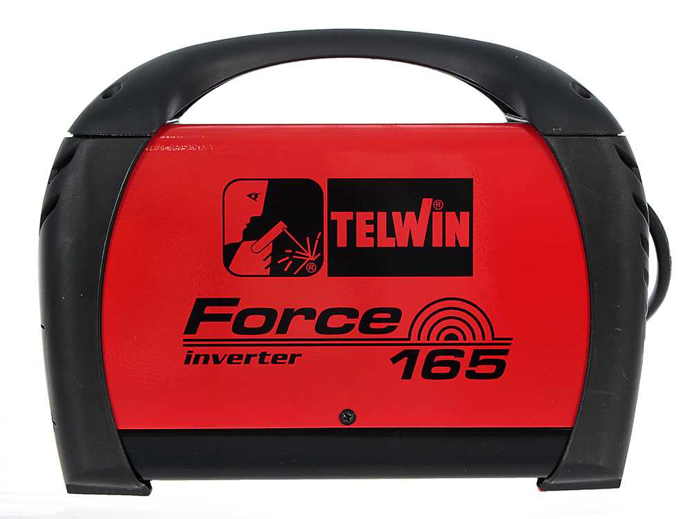Saldatrice Telwin Force 165 Inverter MMA 230V Portatile