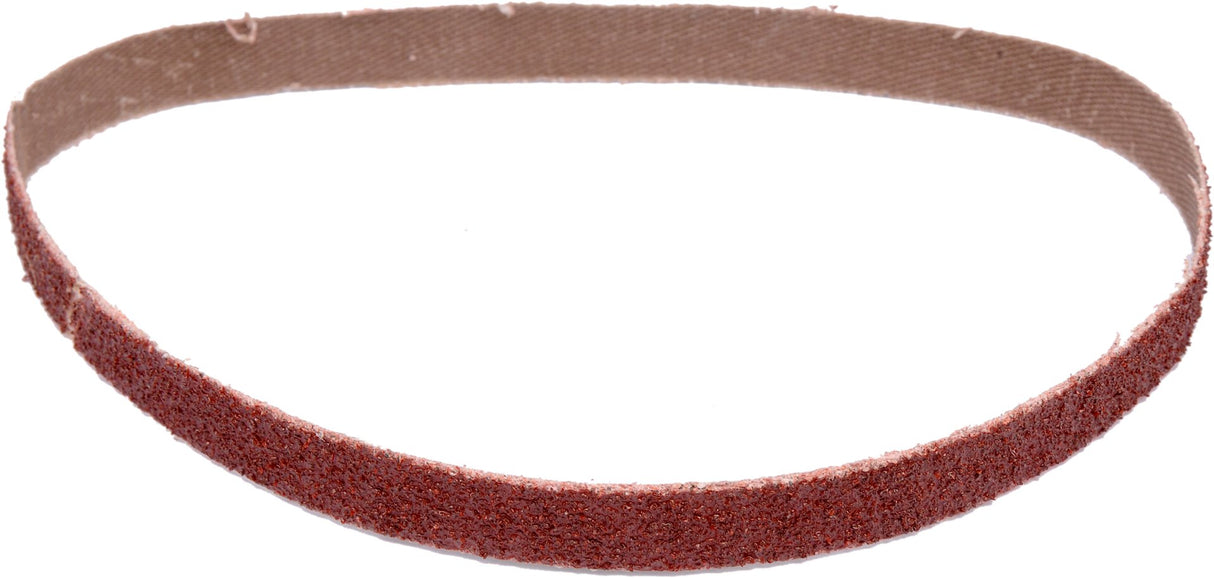 Nastro abrasivo P120 20×520 mm – ossido di alluminio, confezione da 10 pezzi