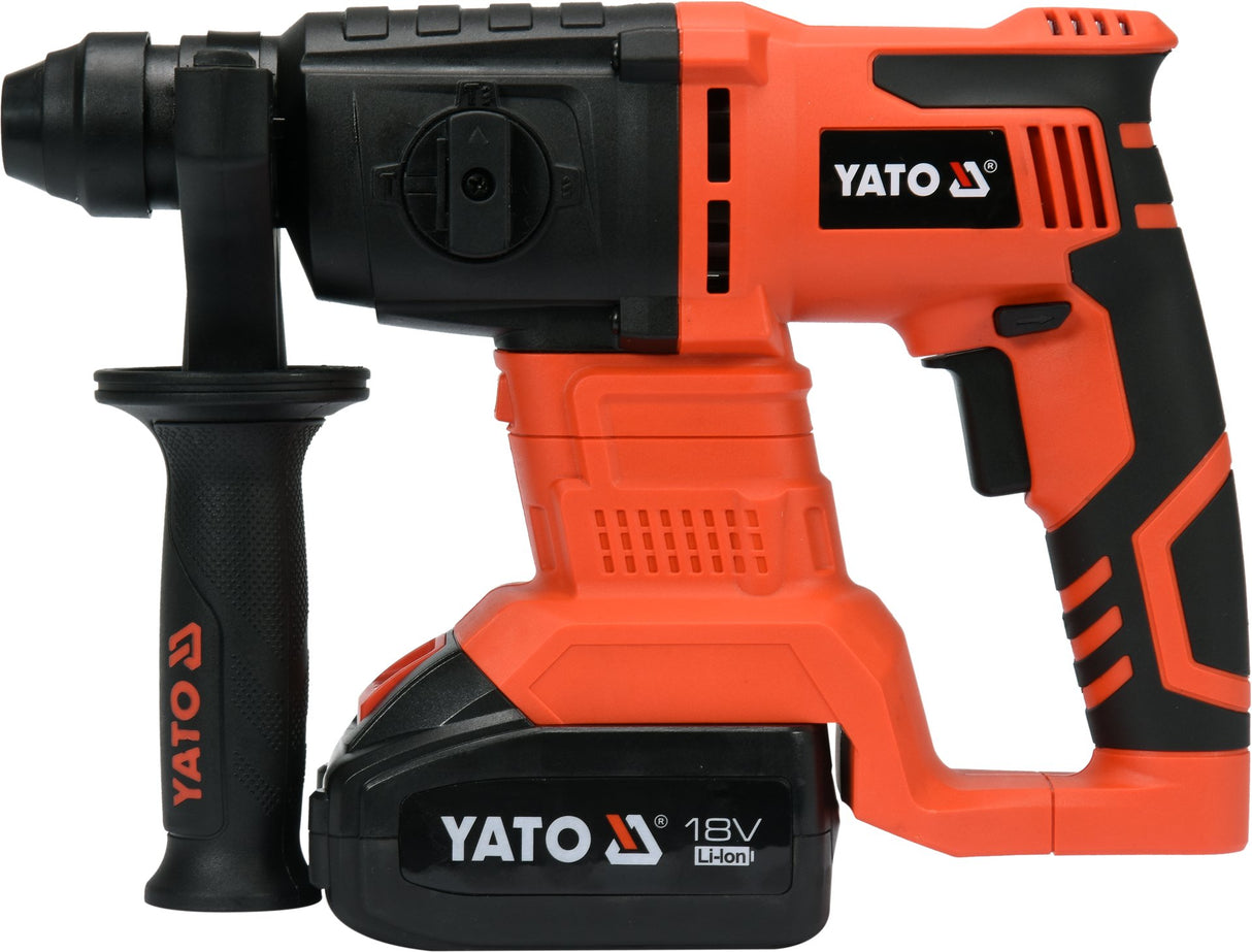 Trapano SDS-Plus Yato 18V 3Ah Professionale