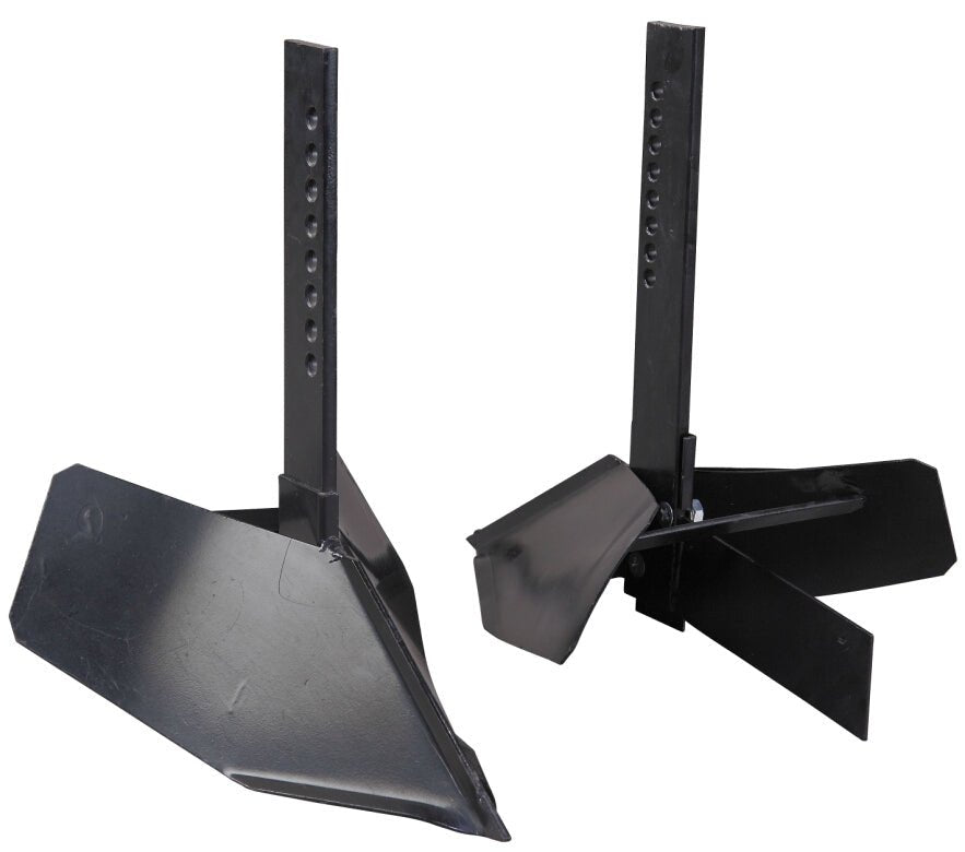 Doppio aratro per Motozappa Kibani – 196cc – larghezza 85cm – 6,5 HP