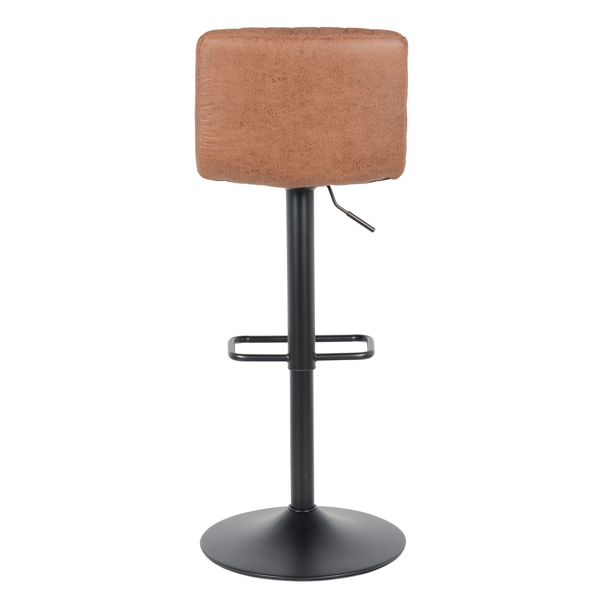 2 Stück Barhocker Neuheit 2021 Ledermodell - Hellbraun Port