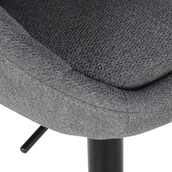 Lot de 2 tabourets de bar, modèle Berlin 2023, noir