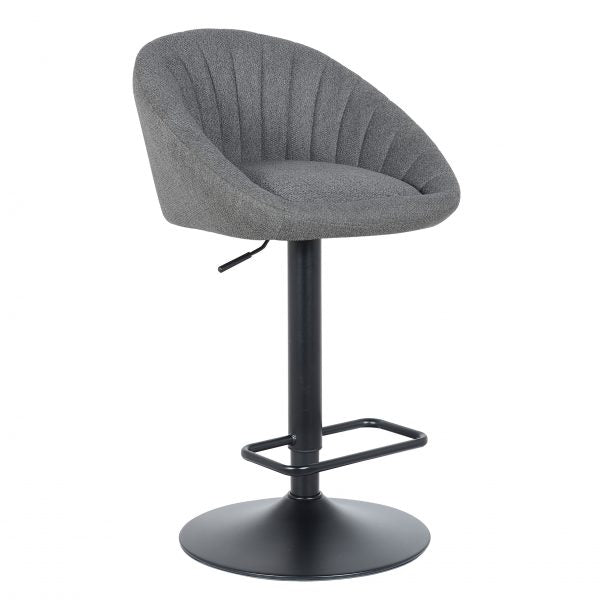 Lot de 2 tabourets de bar, modèle Berlin 2023, noir