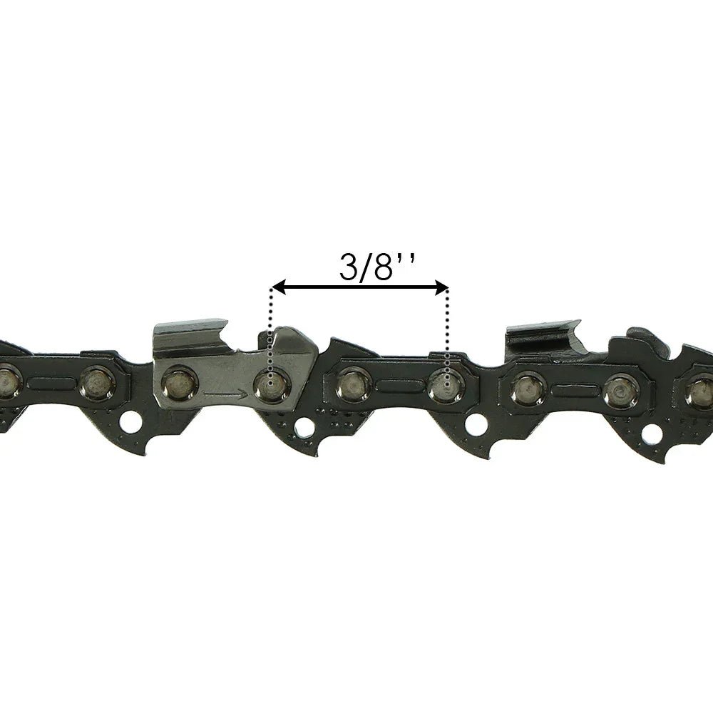 Catena per Motosega 40 cm / 16” – 56 Maglie – Passo 3/8”P – Spessore 1,3 mm – Kibani®