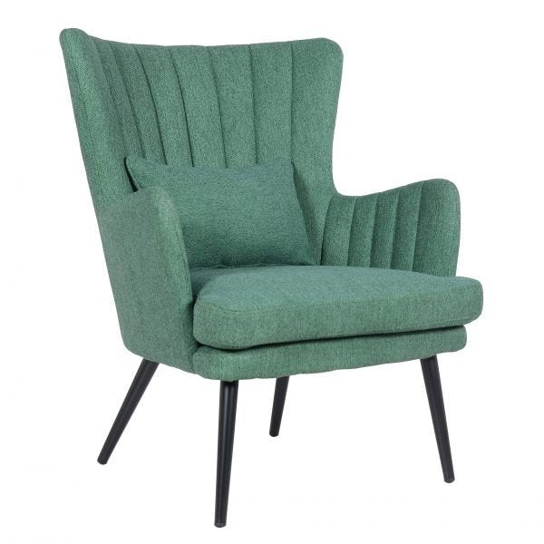 Chaise Alora Charlie – Vert d'eau – Tissu