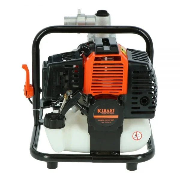 Motopompa 15.000 litri all'ora - Pompa acqua motore a scoppio 2 tempi, 1 pollice