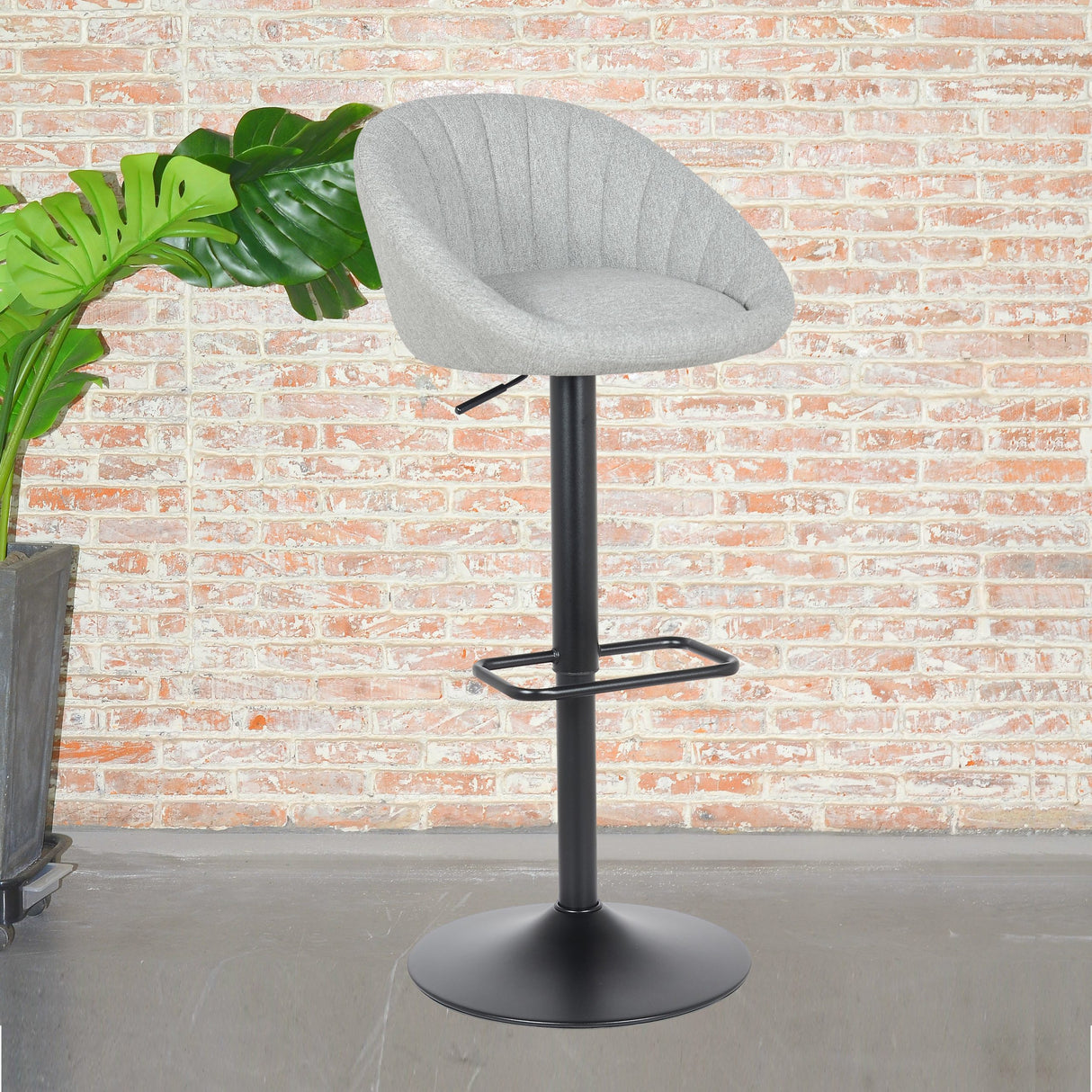 2 Stück Barhocker Neuheit 2021 Modell Berlin - Grau