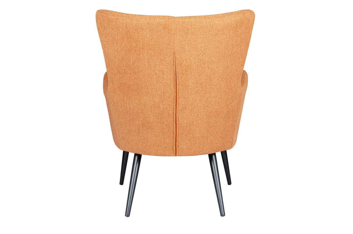 Sedia Alora - Charlie – Arancione – Tessuto