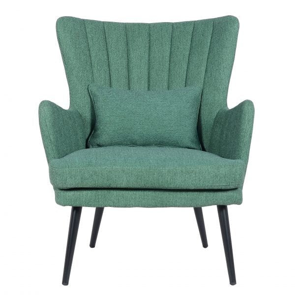 Chaise Alora Charlie – Vert d'eau – Tissu