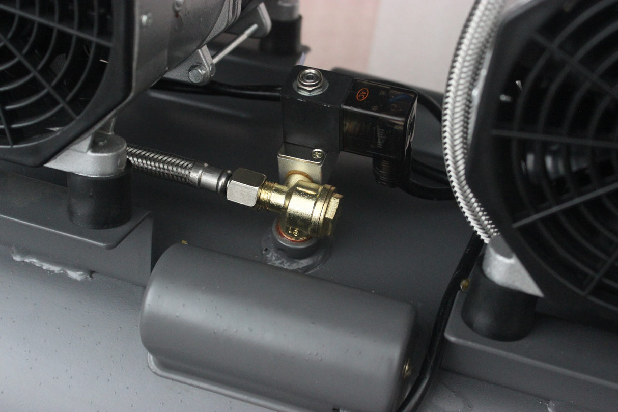 Compressore kibani silenzioso 100 litri nuovo modello " senza olio " 0-8 bar / 116 psi