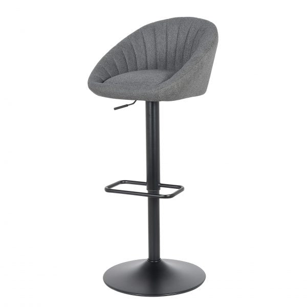 Lot de 2 tabourets de bar, modèle Berlin 2023, noir