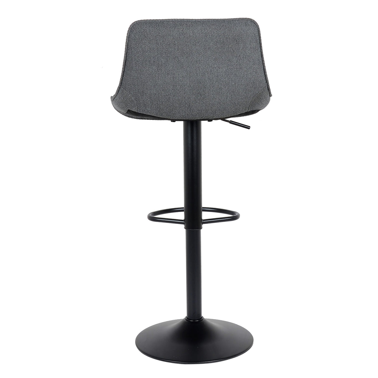 Lot de 2 tabourets de bar, modèle Rio 2023, tissu noir